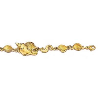 Spirula, Tulip & Clam Shell Bracelet