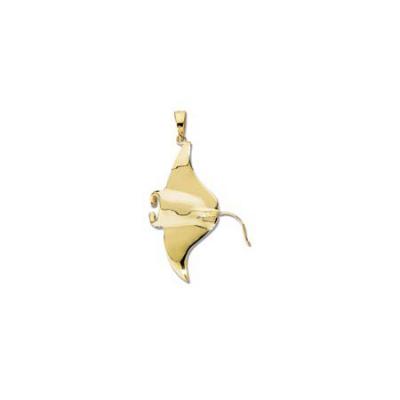 Ray Manta 3D Large Pendant with Bail  MC1007FYB