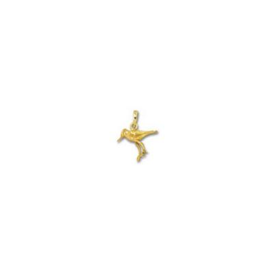 Sandpiper Bird 3D Small Pendant with Bail  MC1017FYB