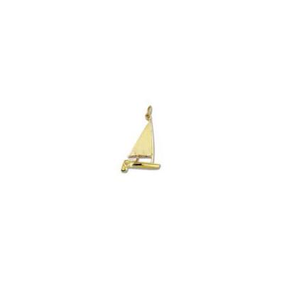 Sail Boat Day Sailer Medium Pendant with Jump Ring 1116FYJR