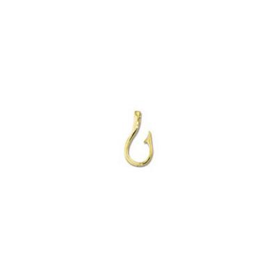 Fish Hook 3D Medium Pendant with Hidden Bail  MCAP156FYHB