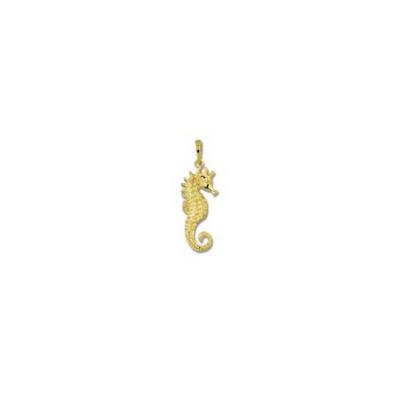 Seahorse 3D Medium Pendant with Bail  MCAP183FYB