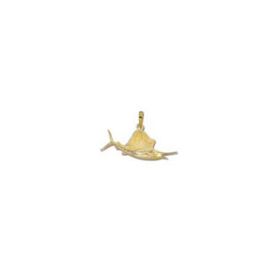 Sailfish Small Pendant with Bail  CAP51.5YB