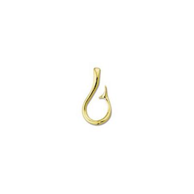 Fish Hook 3D Medium Pendant with Hidden Bail  MCAP_89FYHB