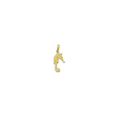 Seahorse 3D Medium Pendant with Bail  MCAP__7FYB