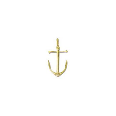 Anchor 3/D Large Pendant with Shackle Bail  177FYSB