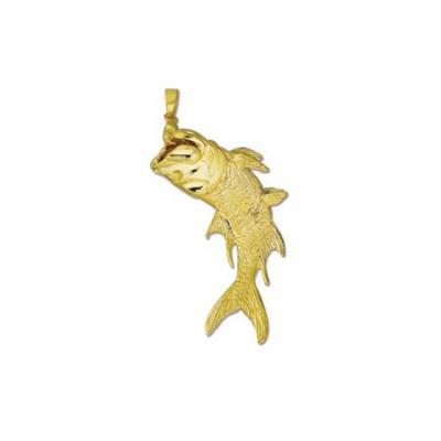 Fish-Tarpon Large 3D Pendant