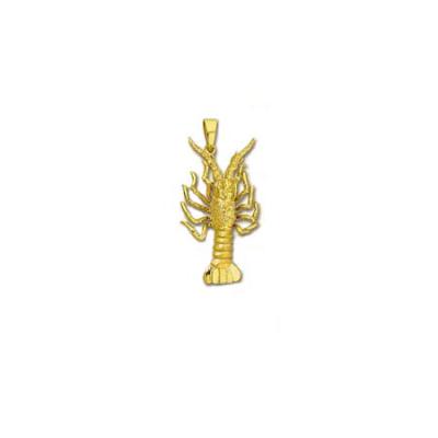 Lobster Florida 3/D Large Pendant with Bail  222AFYB