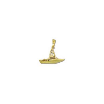 Sport Fishing Boat Medium Pendant with Bail 245FYB