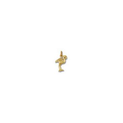 Flamingo Standing Small Pendant or Charm 276C.5YJR