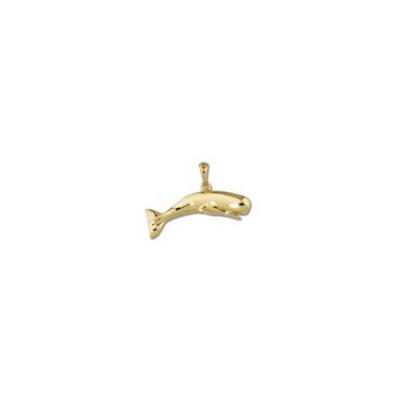 Whale Sperm Medium Pendant with Bail  MC_280B.5YB