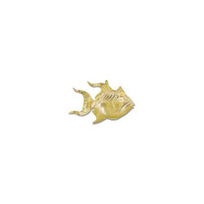 Triggerfish Large Pendant with Hidden Bail  MC_363.5YHB