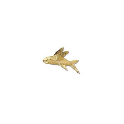 Flying Fish Medium Pendant with Hidden Bail  MC_441.5YHB