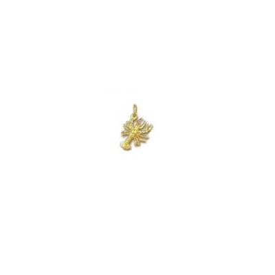 Lobster Maine 3/D Small Pendant with Jump Ring  501EFYJR