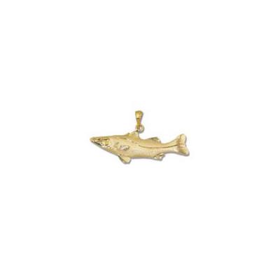 Snook Medium Pendant with Bail  MC_524.5YB