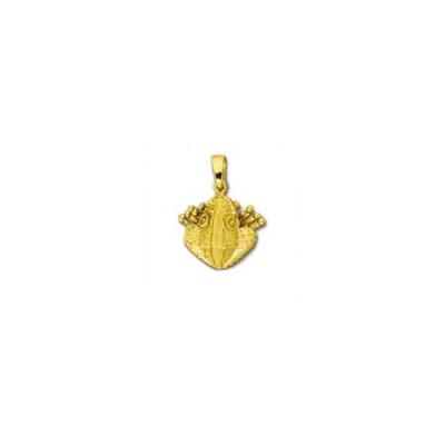 Frog 3/D Medium Pendant with 