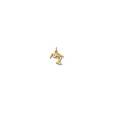 Egret Walking Sm Pendant/Charm 678C.5JR