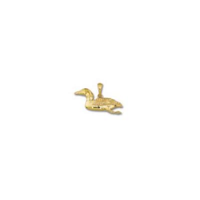 Loon Swimming Med Pendant 850FYB