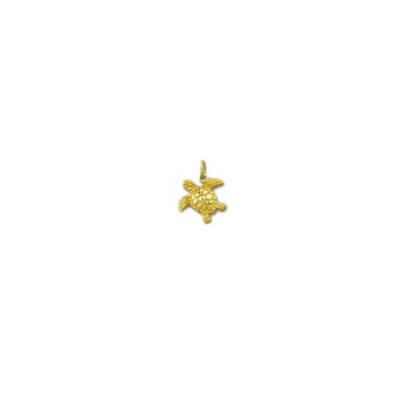 Turtles Green Sea 3D Small Pendent with Jump Ring  MC_993CFYJR