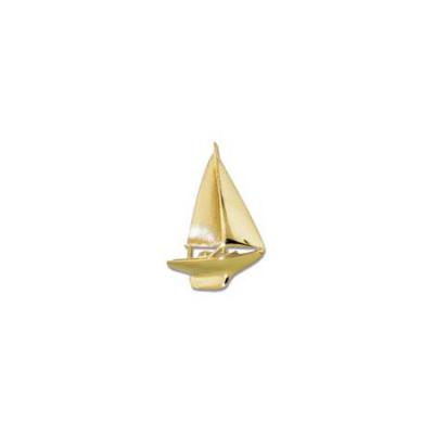 Sail Boat Sloop Large Brooch 1.5YP