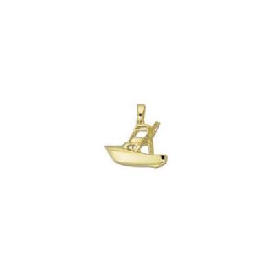 Sport Fishing Boat Medium Pendant with Bail 10.5YB