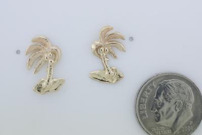 Palm Tree Earring