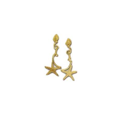 Wentletrap & Starfish Post Earring