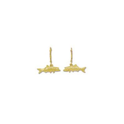 Tarpon  Medium Earrings with Lever Back Drops  EAP22.5YLBD