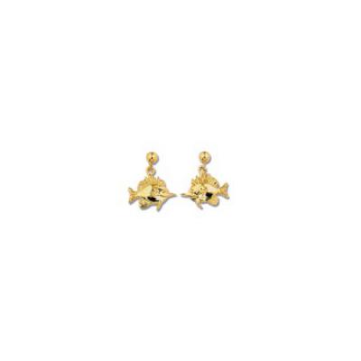 Fish-Butterfly Small 3D Ball Drop Earring