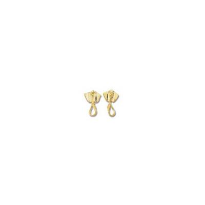 Ray Sting 3D Smallest Earrings with Posts  ME_693DFYPT