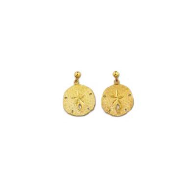 Sand Dollar/Star Ball Drop Earring