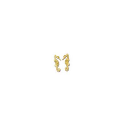 Seahorse 3D Small Earring with Posts  ME__52CFYPT