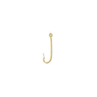 Fish Hook 3D Medium Lapel Pin  ML_340BFYLP